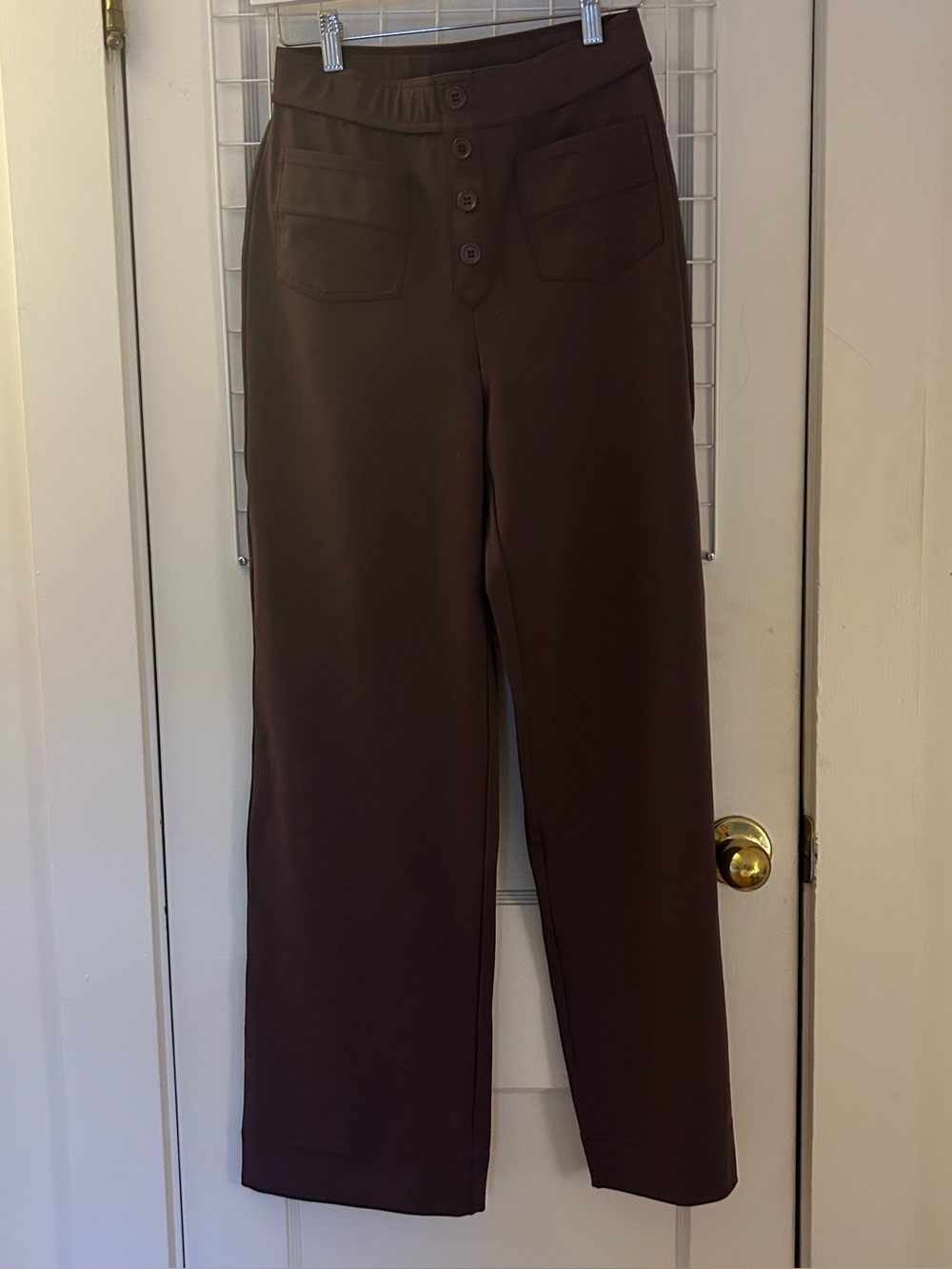 Halara DayStretch High Waisted Pockets Straight Leg Casual Pants